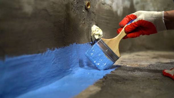 SJ Waterproofing Pros commercial waterproofing team near Beaverton, MI